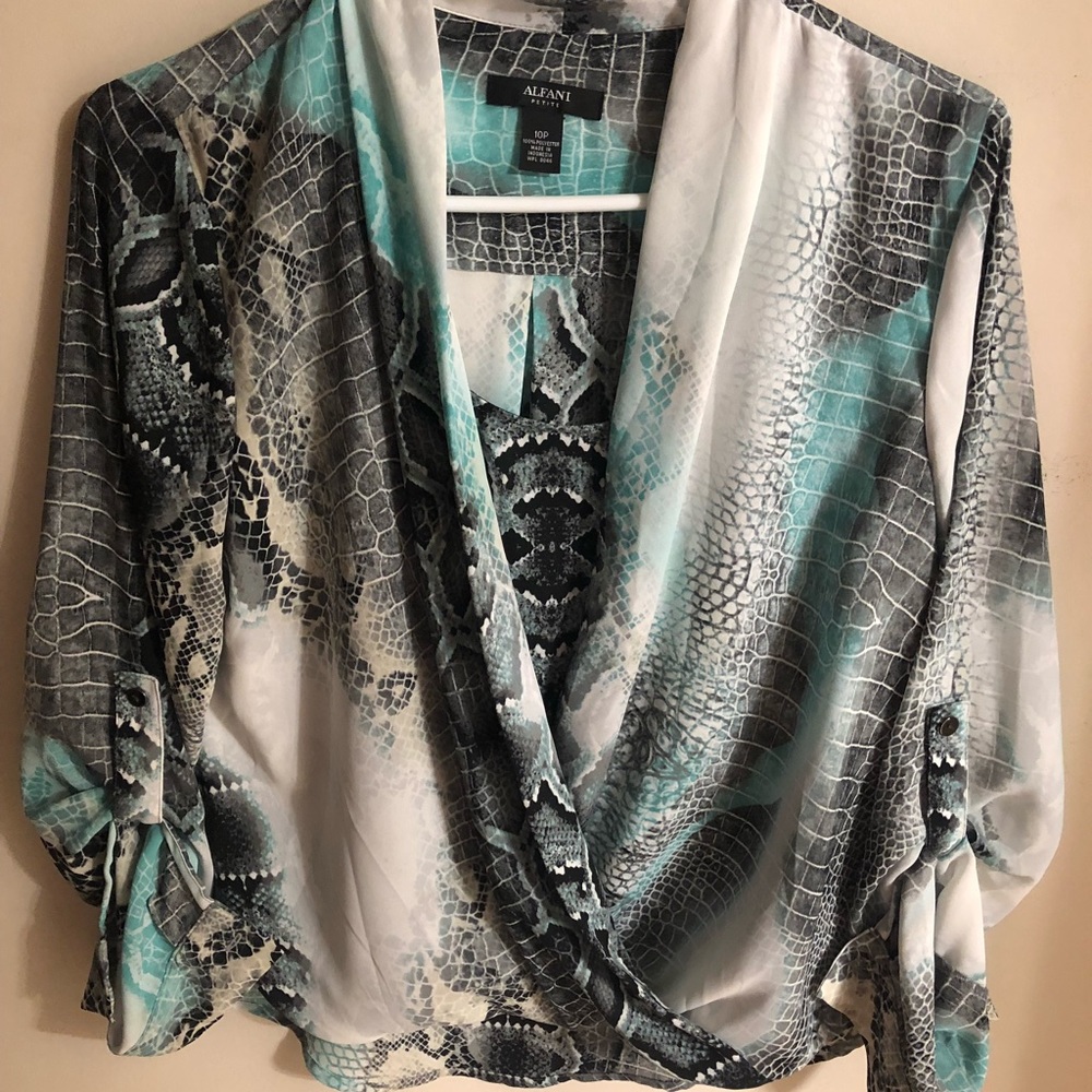 Alfani Petite Blouse